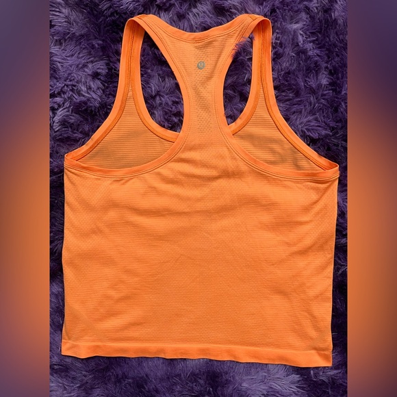 Lululemon Swiftly Tech Racerback Tank Top 2.0 *Race Length Orange Soda - Picture 4 of 6